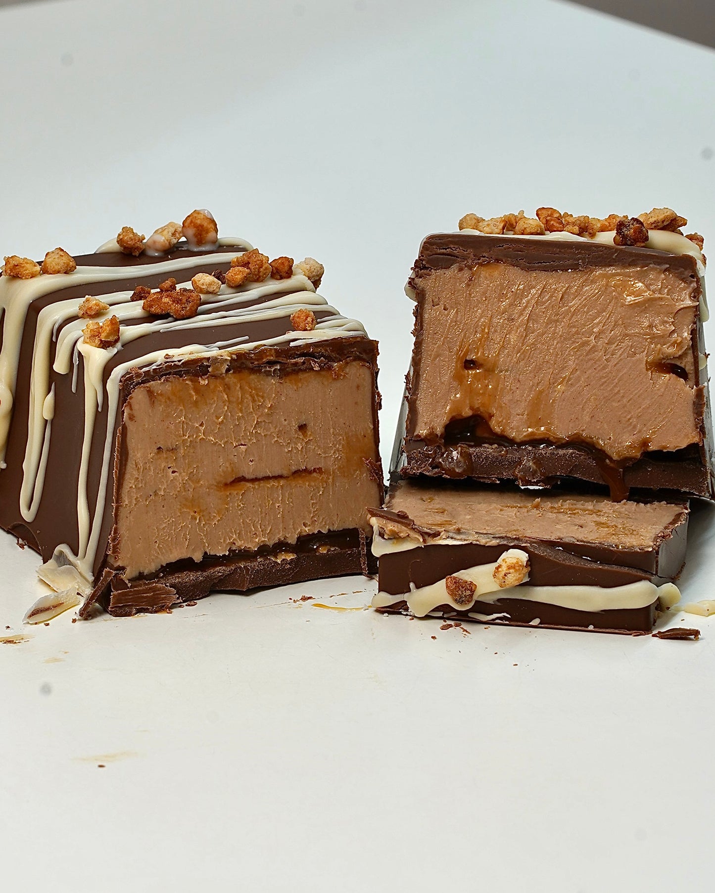 Torrone al caramello salato 350gr