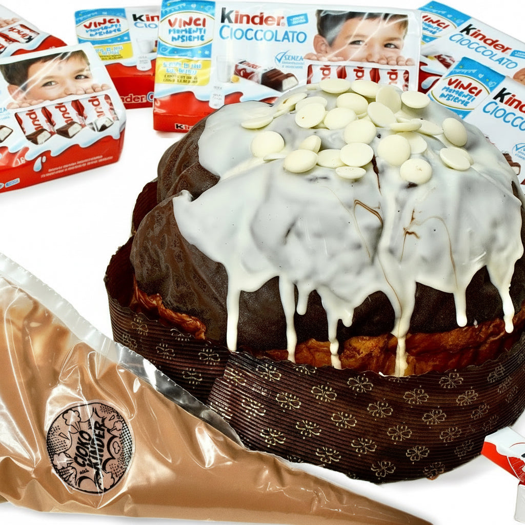 Panettone Kinderone + 1 sac a poche 350gr