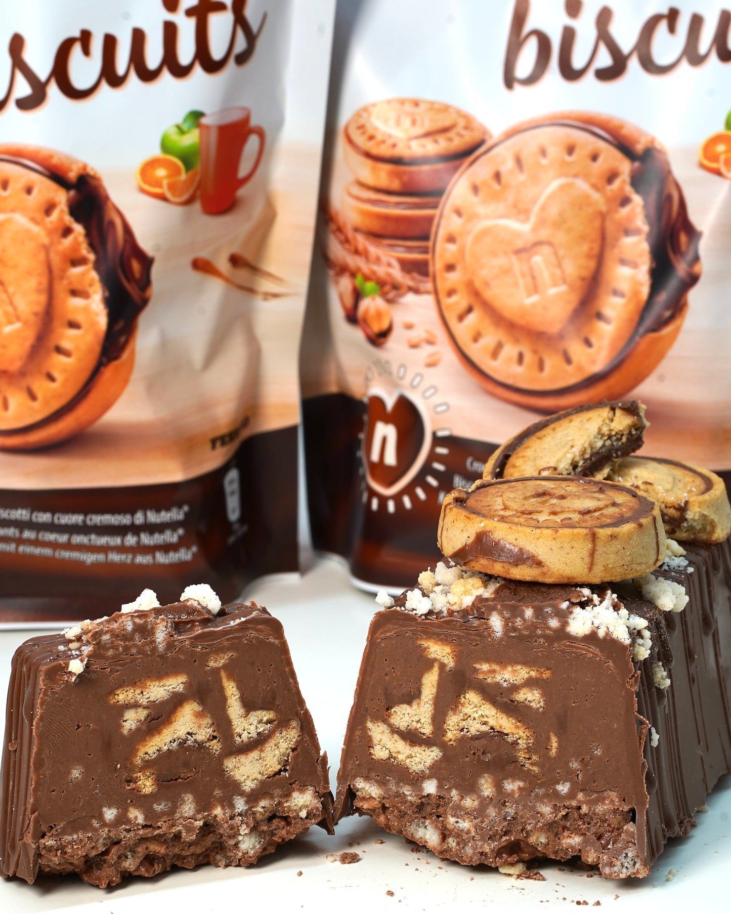 Torrone Nutella Biscuits 350gr