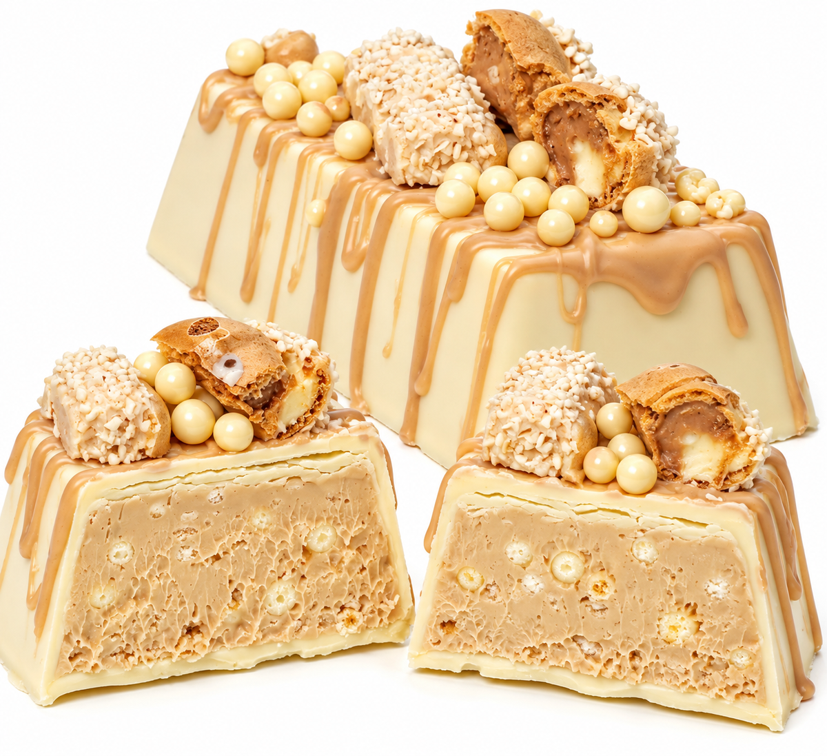 Torrone Artigianale da 2kg con aggiunta di snack Happy hippo ®️