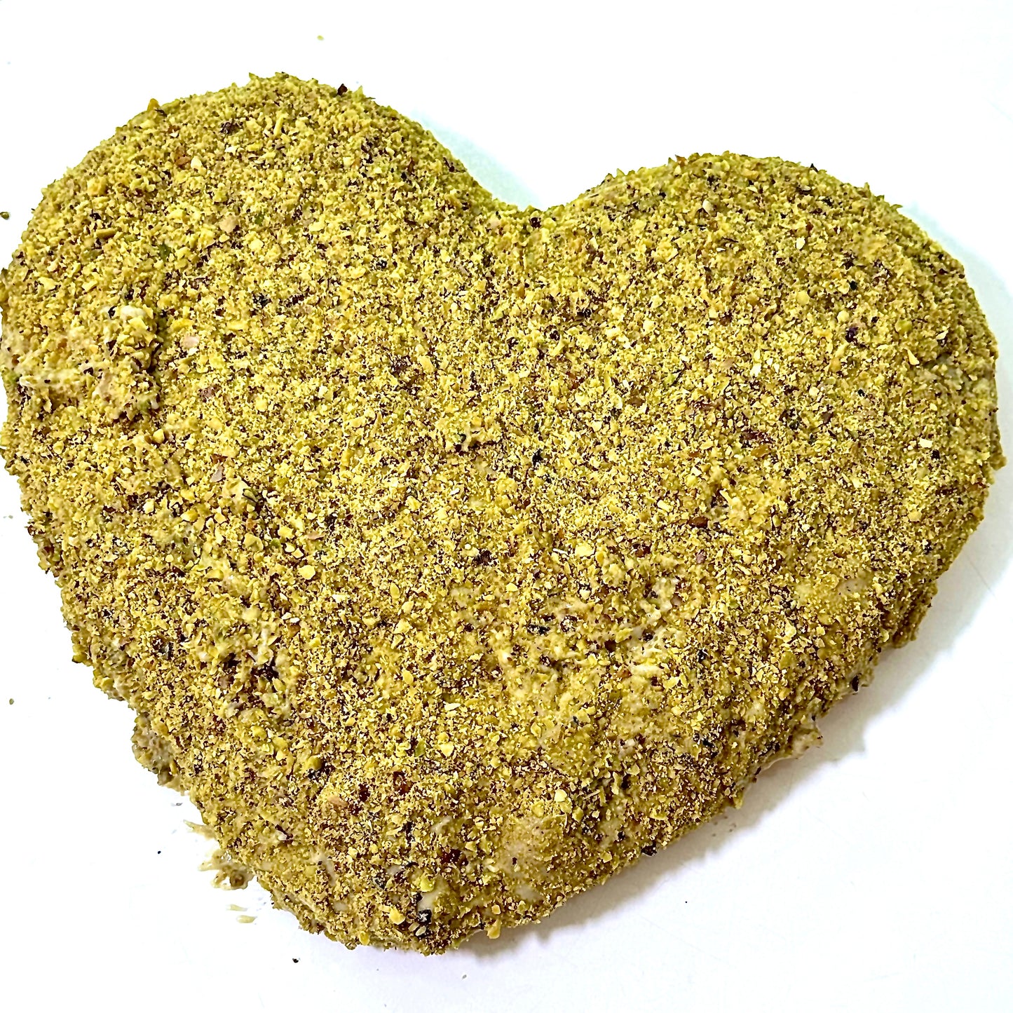 Torrone a forma di cuore Pistacchio