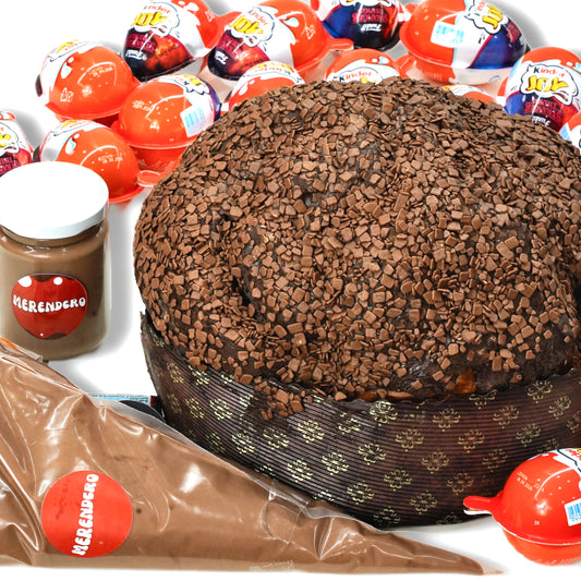 Panettone Merendero + sac a poche 350gr + vasetto crema extra 150gr