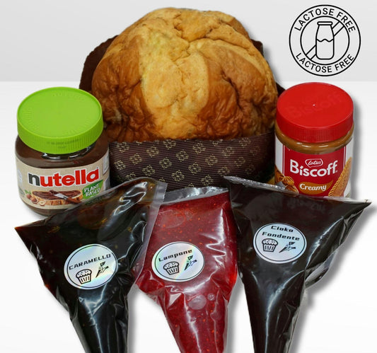 Panettone artigianale SENZA LATTOSIO + farcitura a scelta