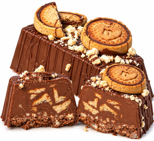 Torrone Artigianale da 400gr con aggiunta di snack Nutella Biscuits®️