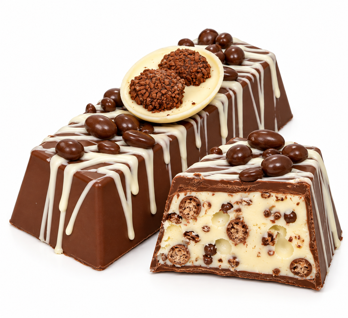 Torrone Artigianale da 400gr con aggiunta di snack Merendero®️