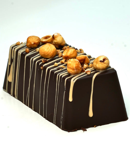 Torrone fondente e nocciola 350gr