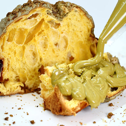 Panettone Pistacchione + sac a poche da 350gr