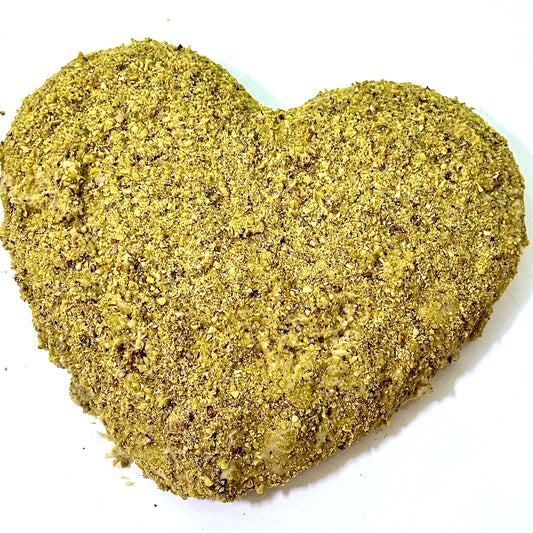Torrone a forma di cuore Pistacchio