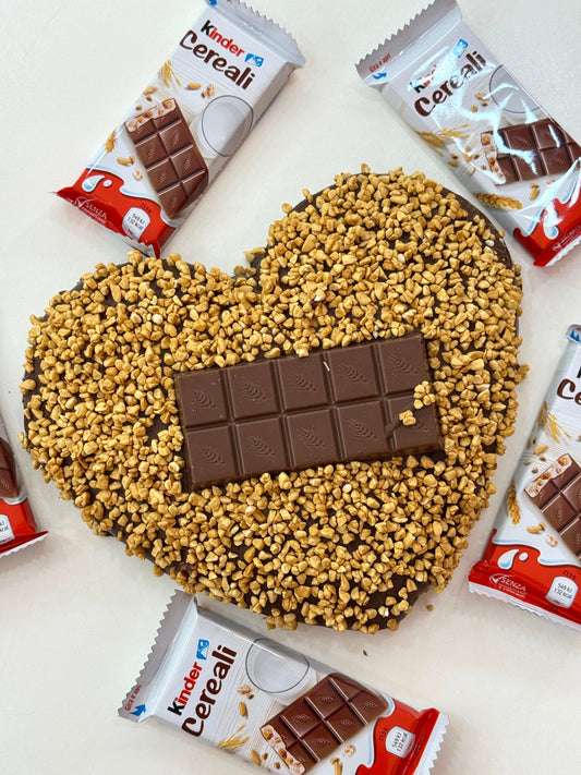Torrone a cuore Kinder cereali