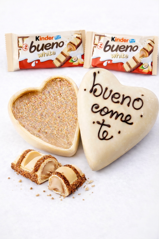 Uovo a forma di Cuore Bueno White