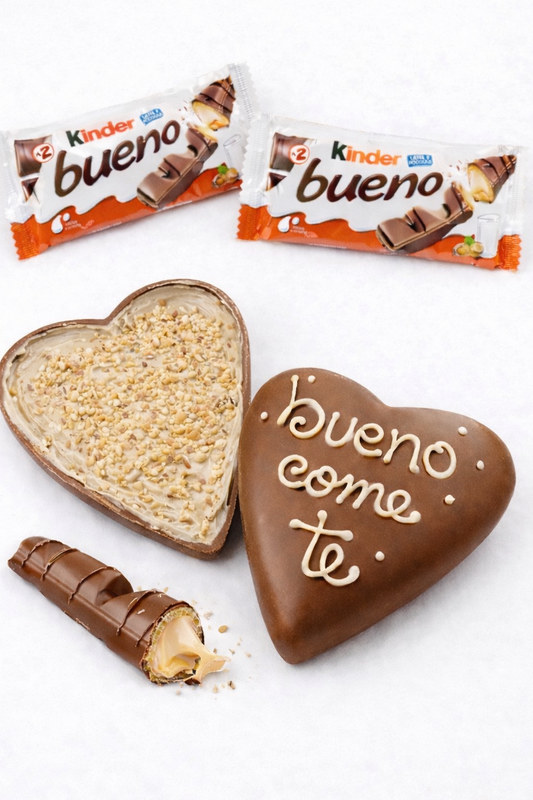 Uovo a forma di Cuore Kinder Bueno