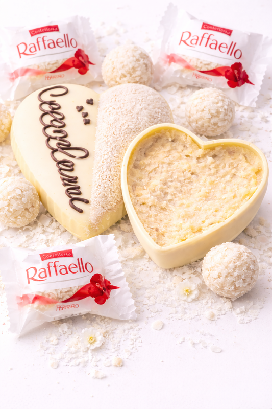 Uovo a Cuore gusto Raffaello